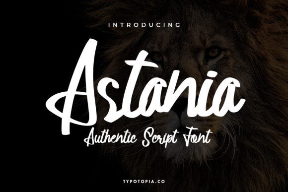Astania: A Bold Handwritten Font