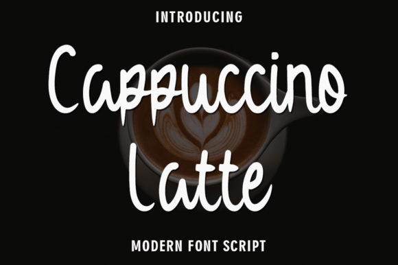 Cappuccino Latte Font: Elegant Script for Editorial Design