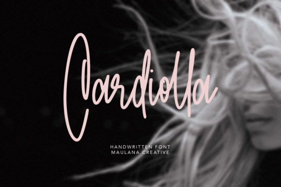 Cardiolla: A Handcrafted Script Font