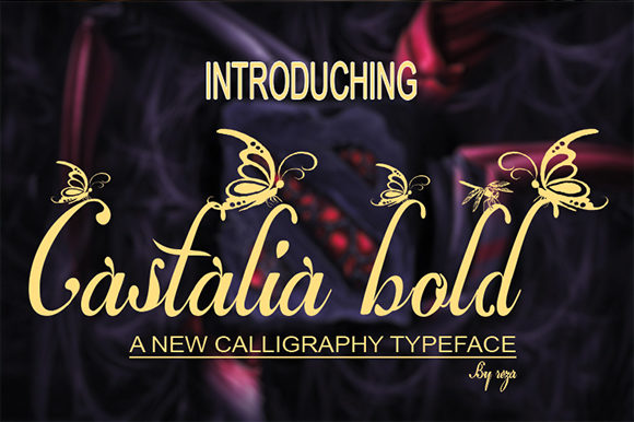 Castalia: A Flowing Font for Web Design