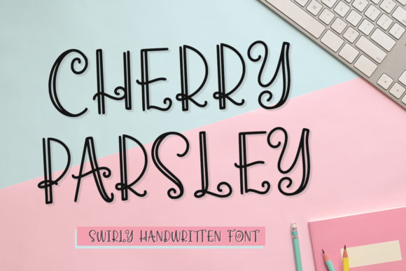 Cherry Parsley Font for Editorial Design