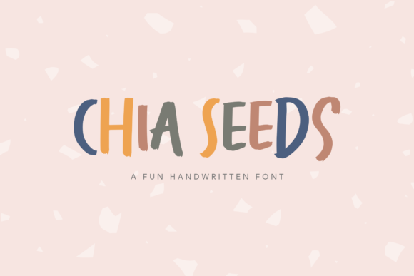 Chia Seeds Font for Business