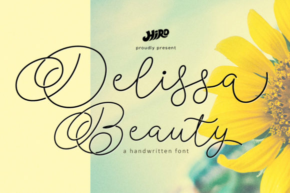 Delissa Beauty: A Flowing Font for Creative Campaigns