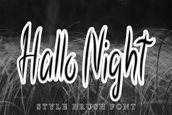 Hallo Night Font: Elegant Handwriting for Creative Projects