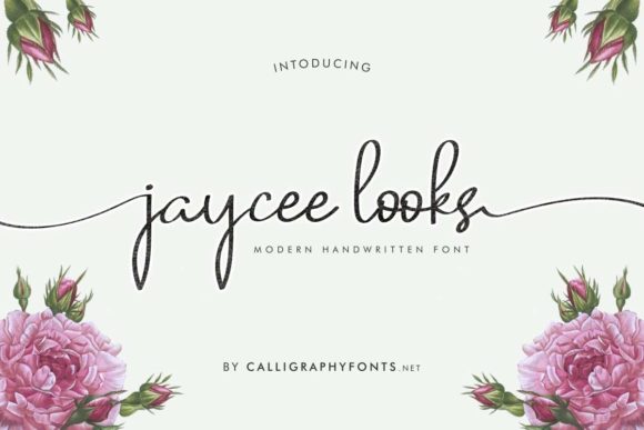 Jaycee Looks: A Font That Speaks Volumes