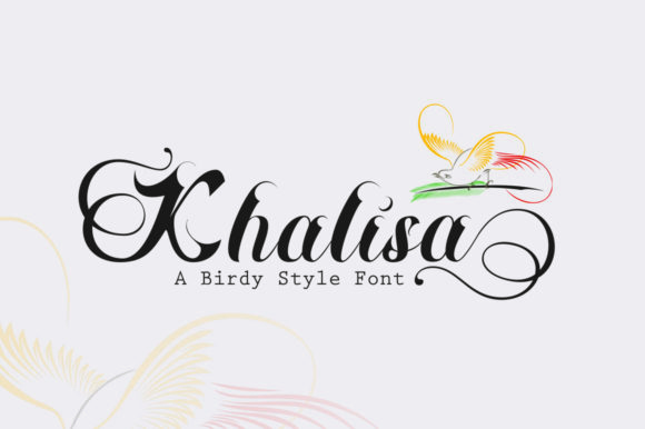 Khalisa: Elegant Handwritten Font