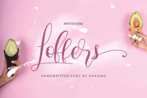 Loffers: Elegant Script Font for Crafters