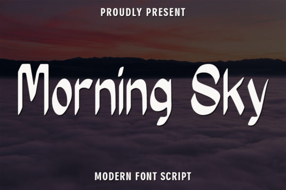 Morning Sky Font for Creative Campaigns