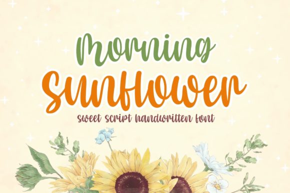 Morning Sunflower Font Review