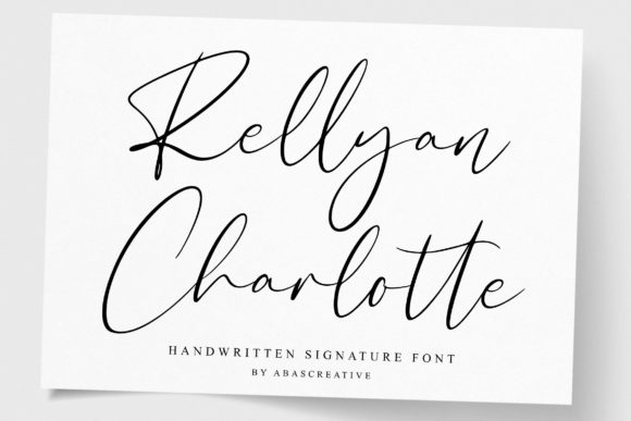 Rellyan Charlotte: A Font for Creative Campaigns
