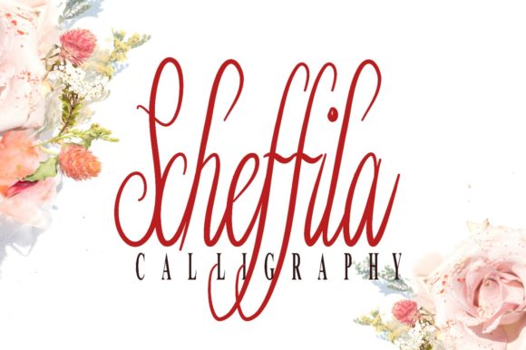 Schefilla: A Flowing Handwritten Font
