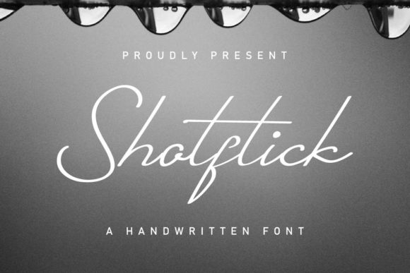 Shotflick Font: Elegant Handwritten Style