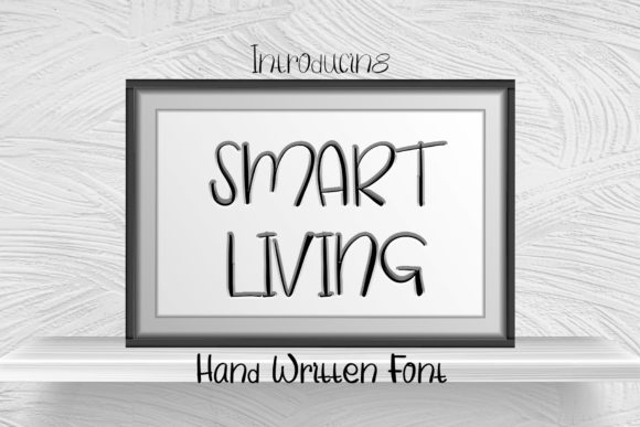 Smart Living Font for Creative Projects