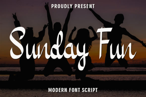 Sunday Fun Font: Elegant Script for Crafters