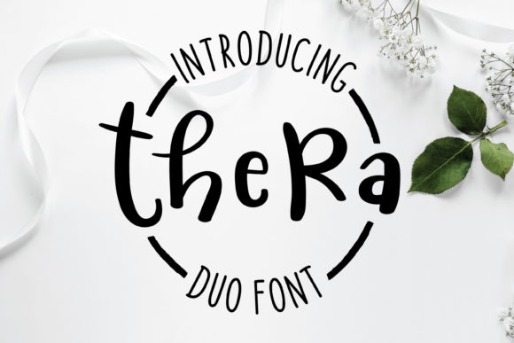 Thera: A Beautiful Font for Web Design