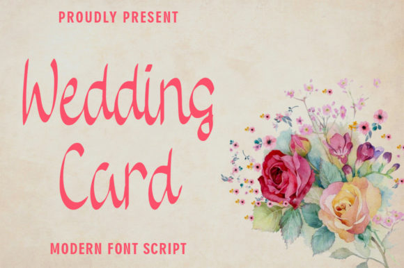Wedding Card Font for Elegant Designs